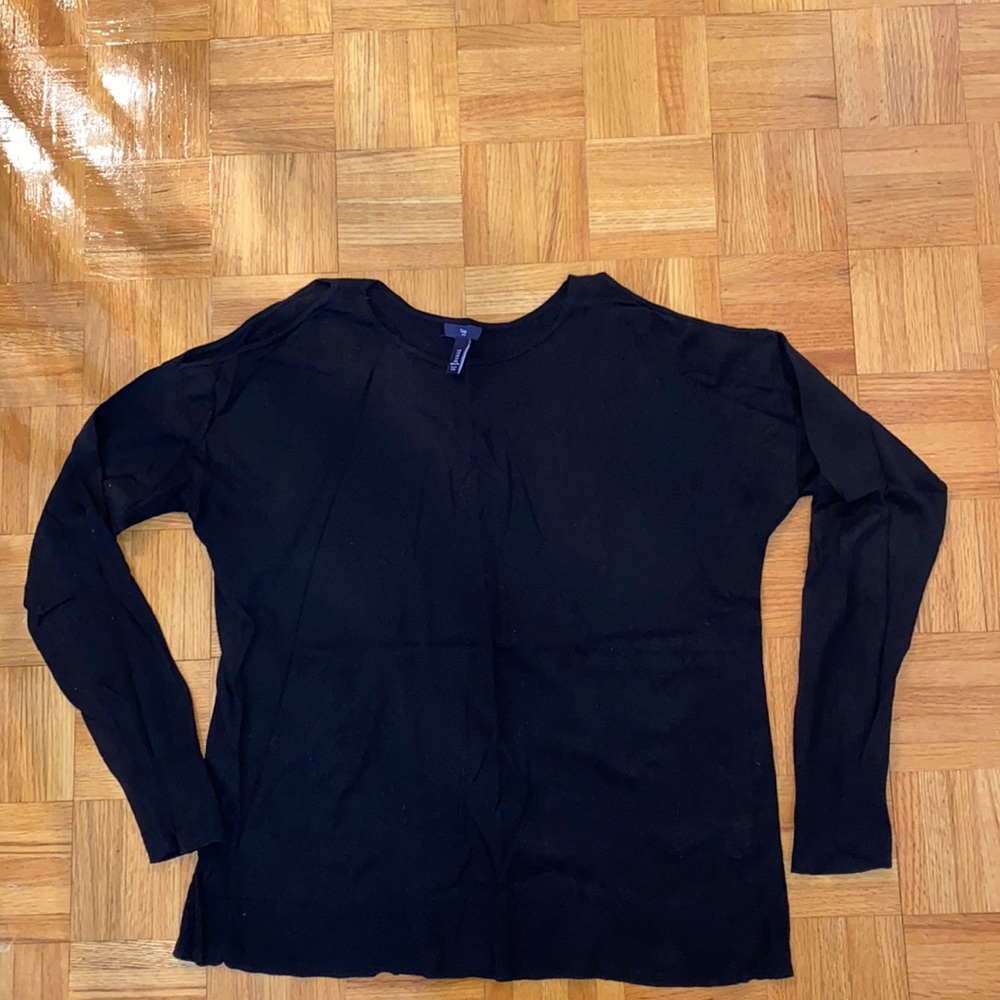 Black Gap cold shoulder sweater